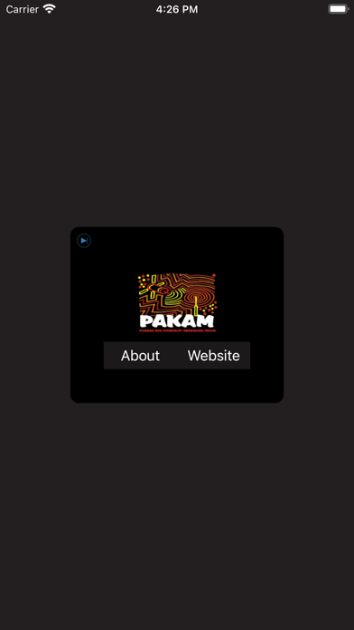 Screenshot 1 of PAKAM Radio App