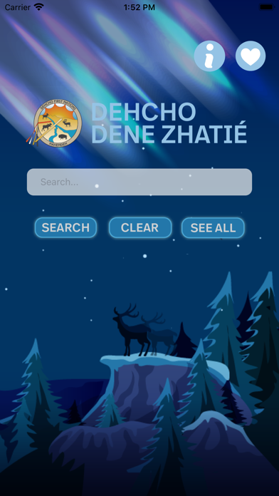 Dehcho Dictionary Screenshot