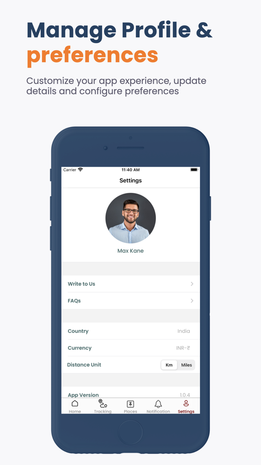 #10. GeoTrip: Realtime Tracking App (iOS) Podle: Trending Objects