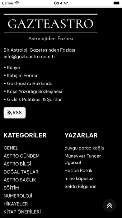 GazteAstro Screenshot