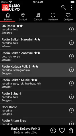 Game screenshot Radio Uzivo Srbija mod apk