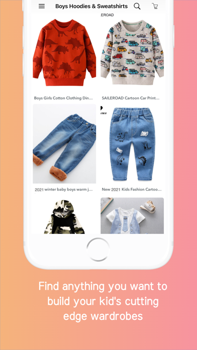 Latest Kids Clothing Store Screenshot