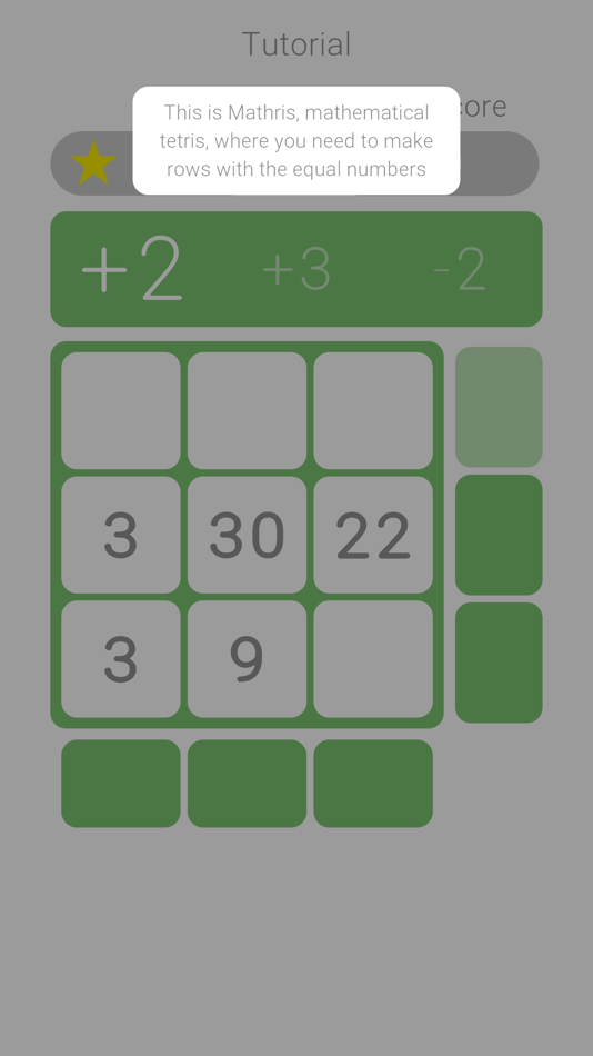 #1. Mathris - Number Puzzle Game (iOS) Podle: Nikita Ivanov