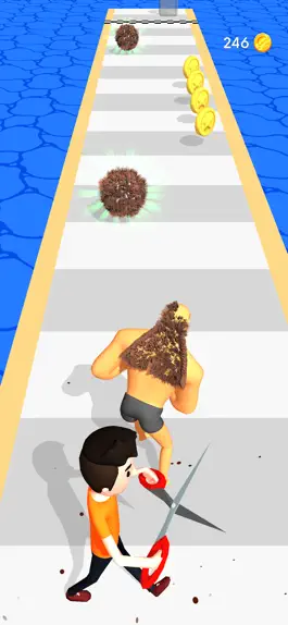 Game screenshot Hairy Run 3D hack