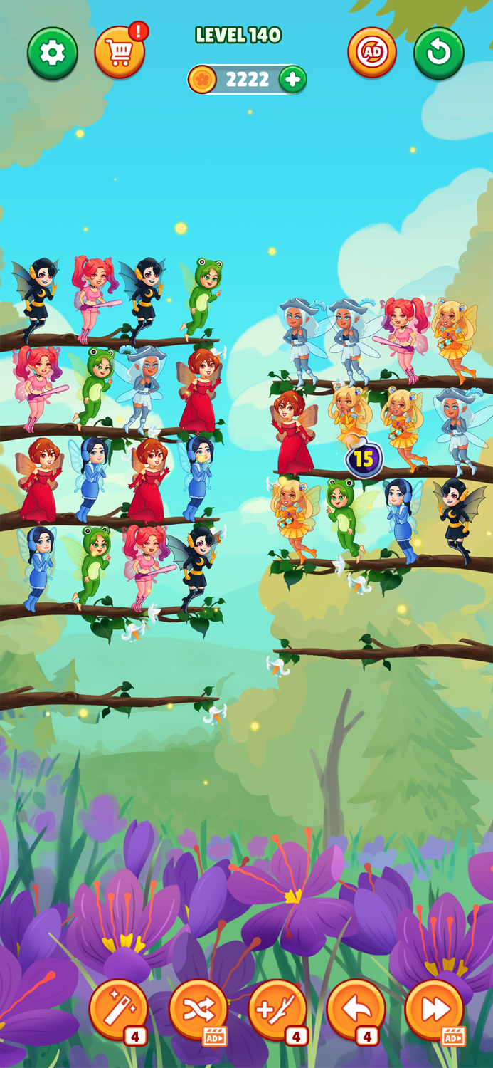 Fairy Sort - Color Puzzle