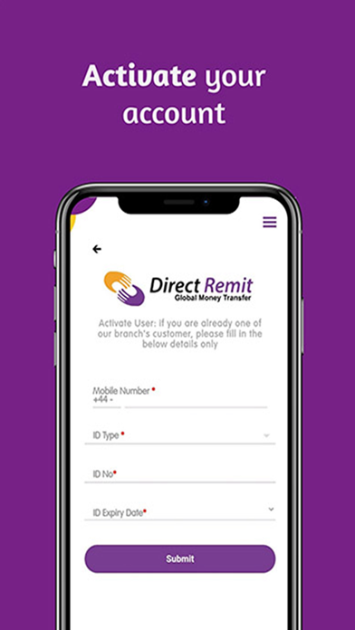Direct Remit Screenshot