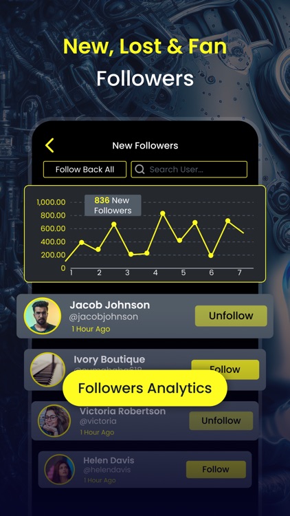 Reports AI: Followers Tracker screenshot-3