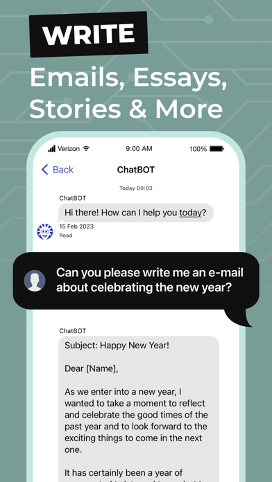 Screenshot #3 pour AI ChatBot : Virtual Assistant