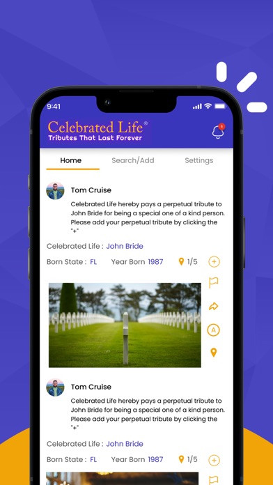 Celebrated Life Screenshot