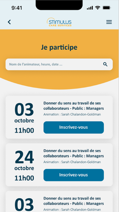Stimulus Care Services Screenshot