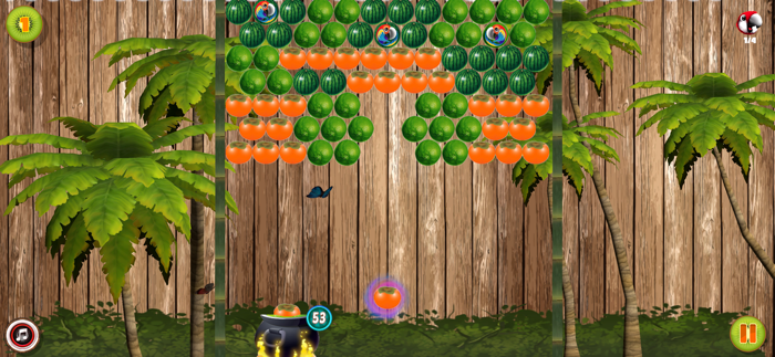 Fruit Bobble Shooter