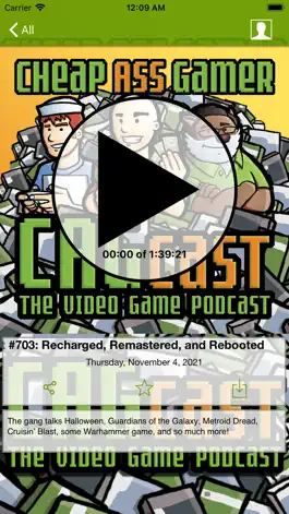 Game screenshot CAGcast Video Game Podcast mod apk