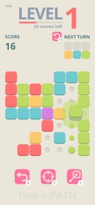 PATH: Color blocks puzzle game screenshot #6 for iPhone