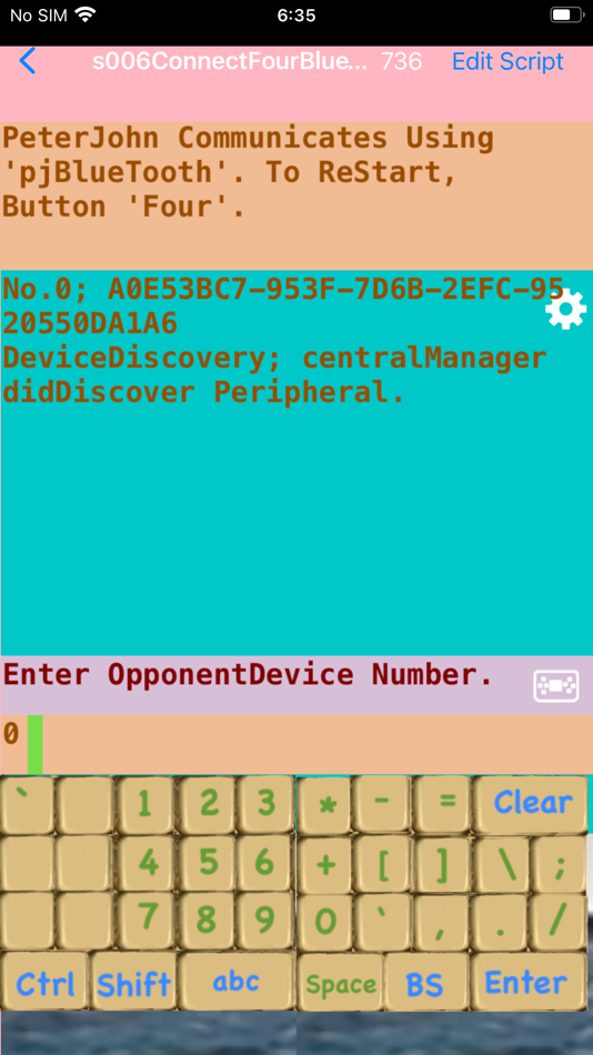 #8. PeterJohnNumPyConnectFour (iOS) By: Yasushi Obata
