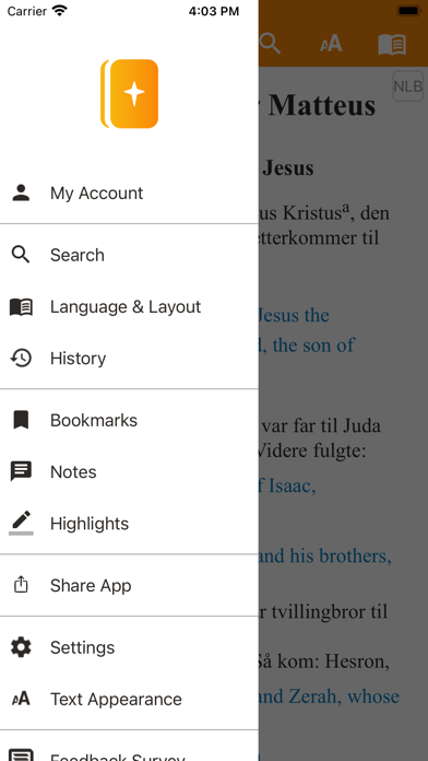 Norwegian Living Bible Screenshot 4 - AppWisp.com Norwegian Living Bible Screenshot 4 - AppWisp.com