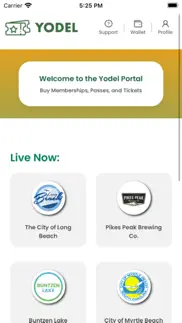yodel app iphone screenshot 2