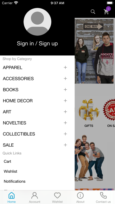 Rock N Sport Store Screenshot 2 - AppWisp.com