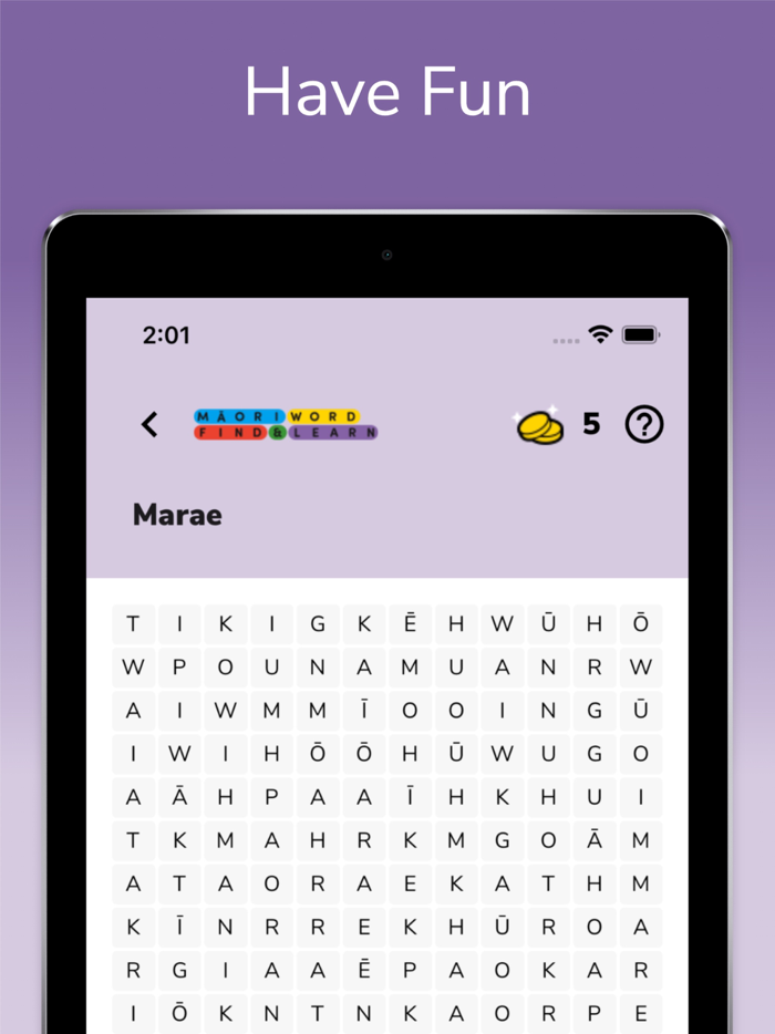 Māori Word Find and Learn