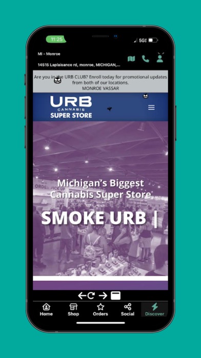 URB Cannabis Screenshot