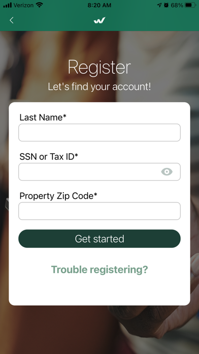 WGB Mortgage Servicing Screenshot