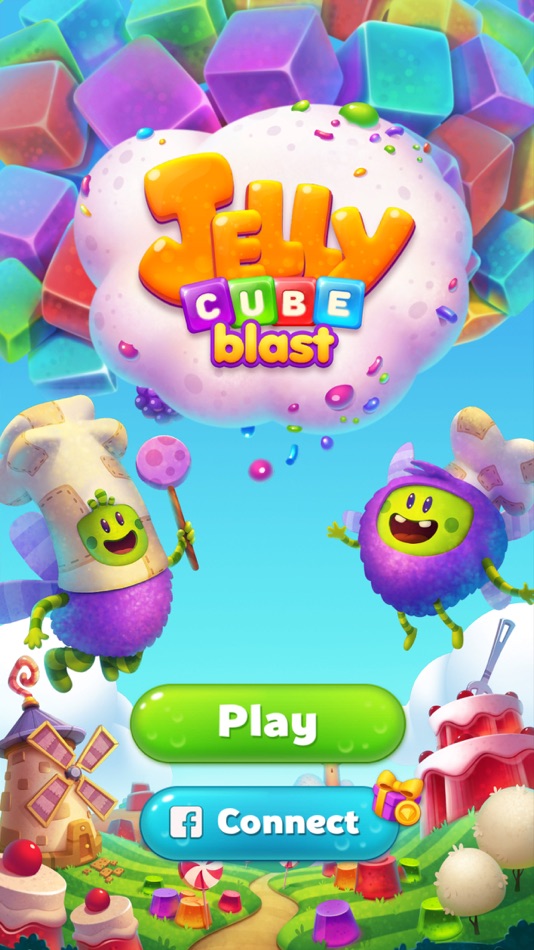 #5. Jelly Cube Blast (iOS) Av: redBit games