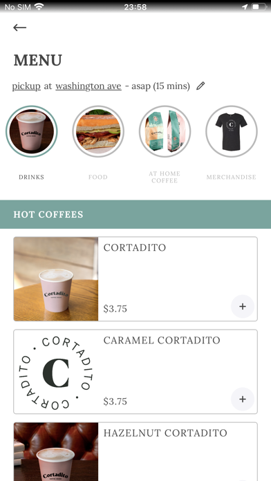 Cortadito Coffee House Screenshot