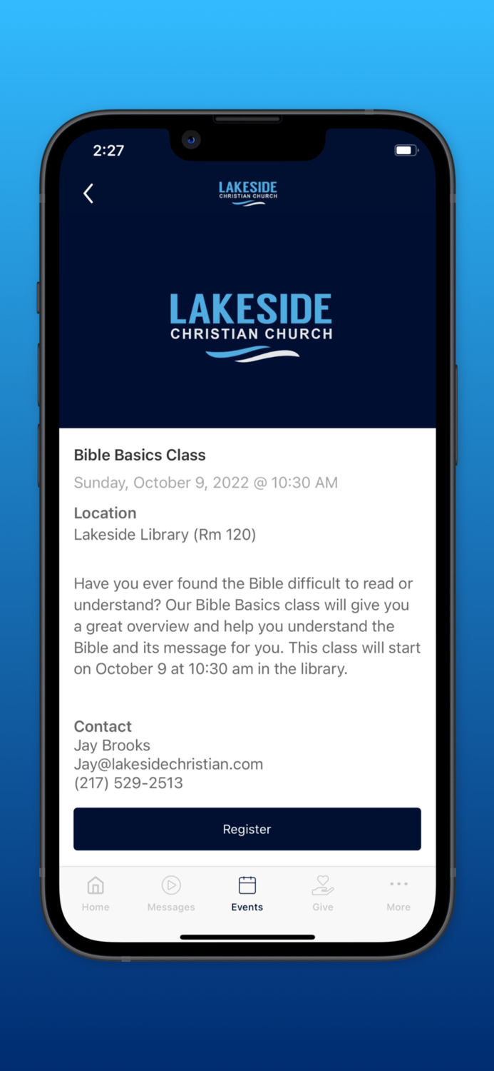 Lakeside Christian Springfield
