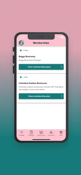 Game screenshot FitNest Classes hack