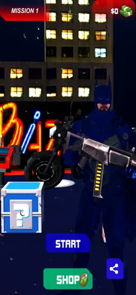 Game screenshot SuperHero Gokburo Bat Vs Crime mod apk