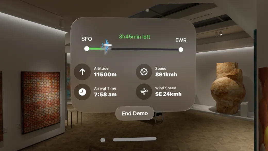 In-Flight Tracker screenshot 1