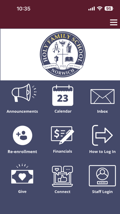 Chenango County Catholic Sch. Screenshot
