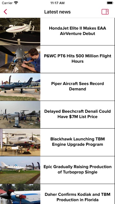 Aviation International News Screenshot