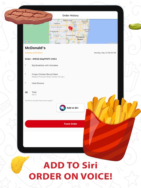 Express Orders: Food Delivery iPad screenshot 2 - Food & Drink app