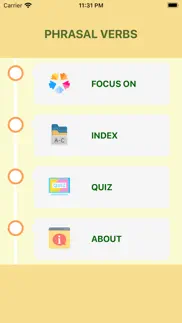 phrasal verbs - phrase iphone screenshot 1