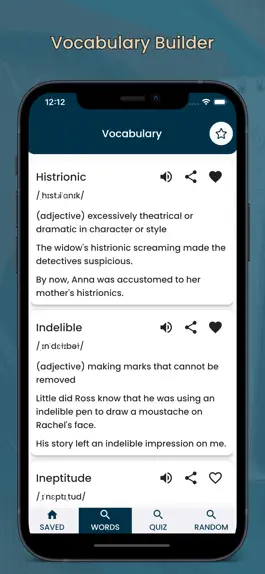 Game screenshot Vocabulary Builder: Daily Word apk