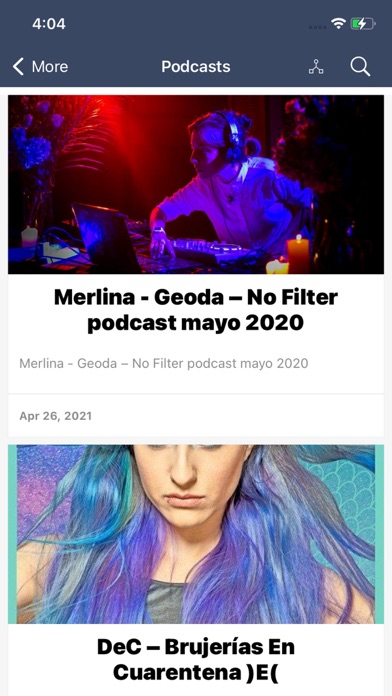 Club de Música Electrónica Screenshot