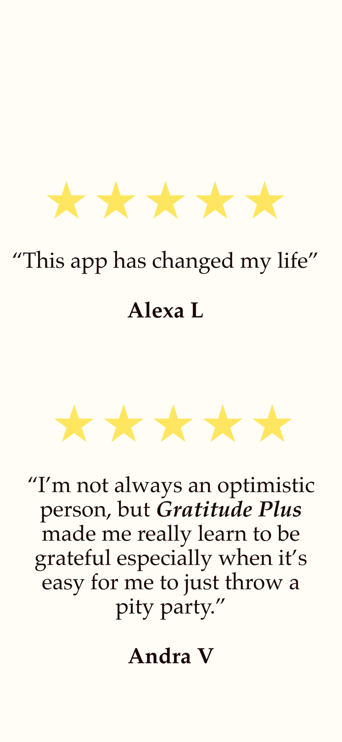 Gratitude Plus – Journal