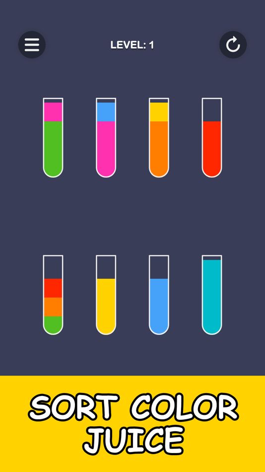 Sort Juice - Color Sorting - 1.4.2 - (iOS)