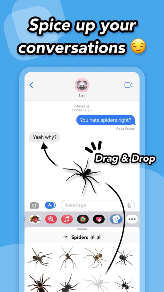 #1. Stickery - Sticker Maker (iOS) Által: Lucia Cigada