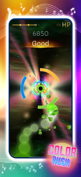 Game screenshot Color Rush: Smash Rhythm apk