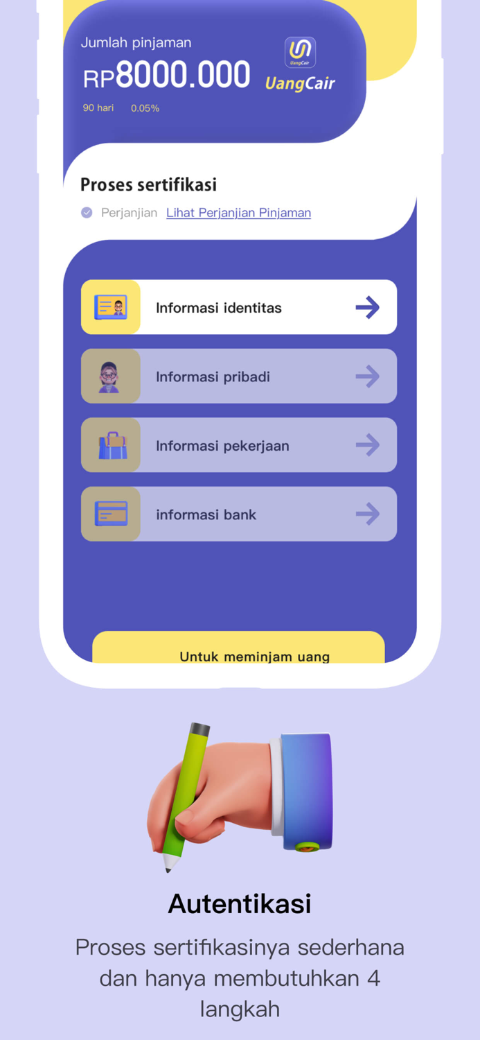 Uang Cair - Pinjaman Dana