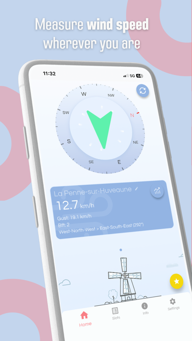 Outside Anemometer Screenshot