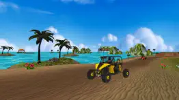 buggy racing on beach 3d iphone screenshot 3