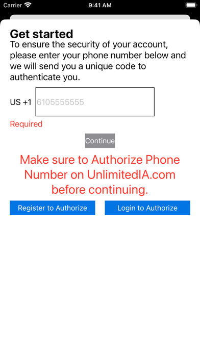 UnlimitedIA Debit Cards Screenshot
