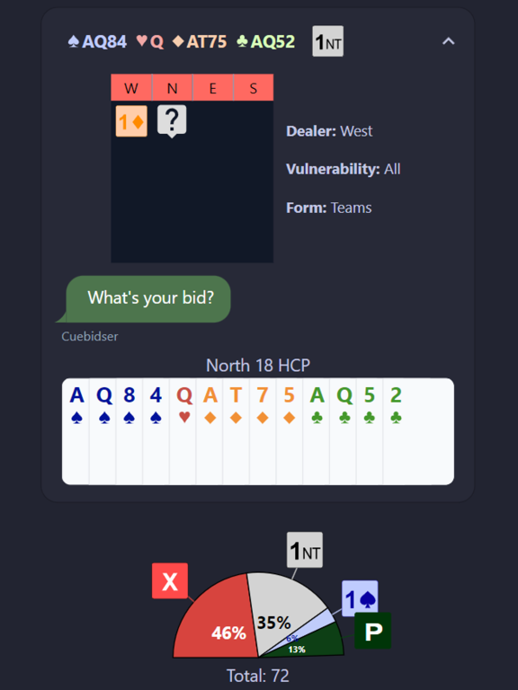 Cuebids iPad screenshot 4 - Games app
