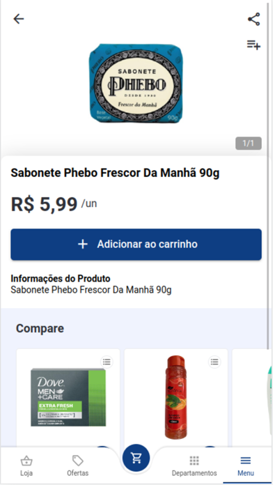 Padrão Supermercado Screenshot