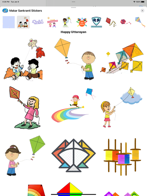 Screenshot #5 pour Makar Sankranti Stickers