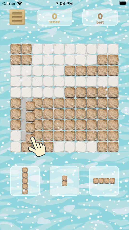 #1. Stone Bricks Puzzle Game (iOS) 由: Skorostetskyi Sergii