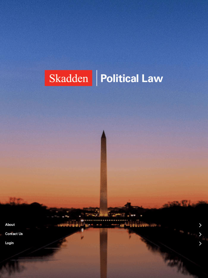 Skadden Political Law