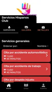 servicios hispanos club iphone screenshot 1